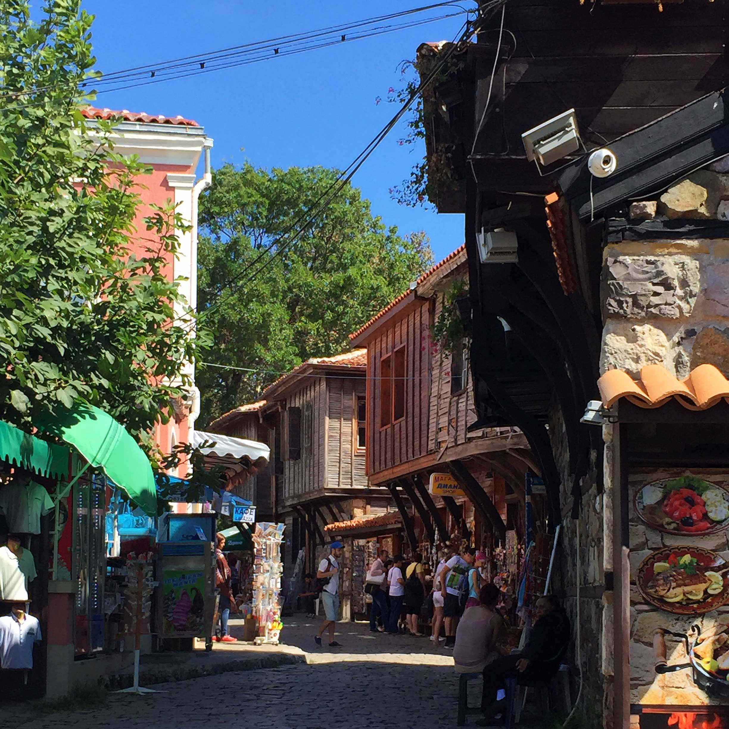 Downtown Sozopol street