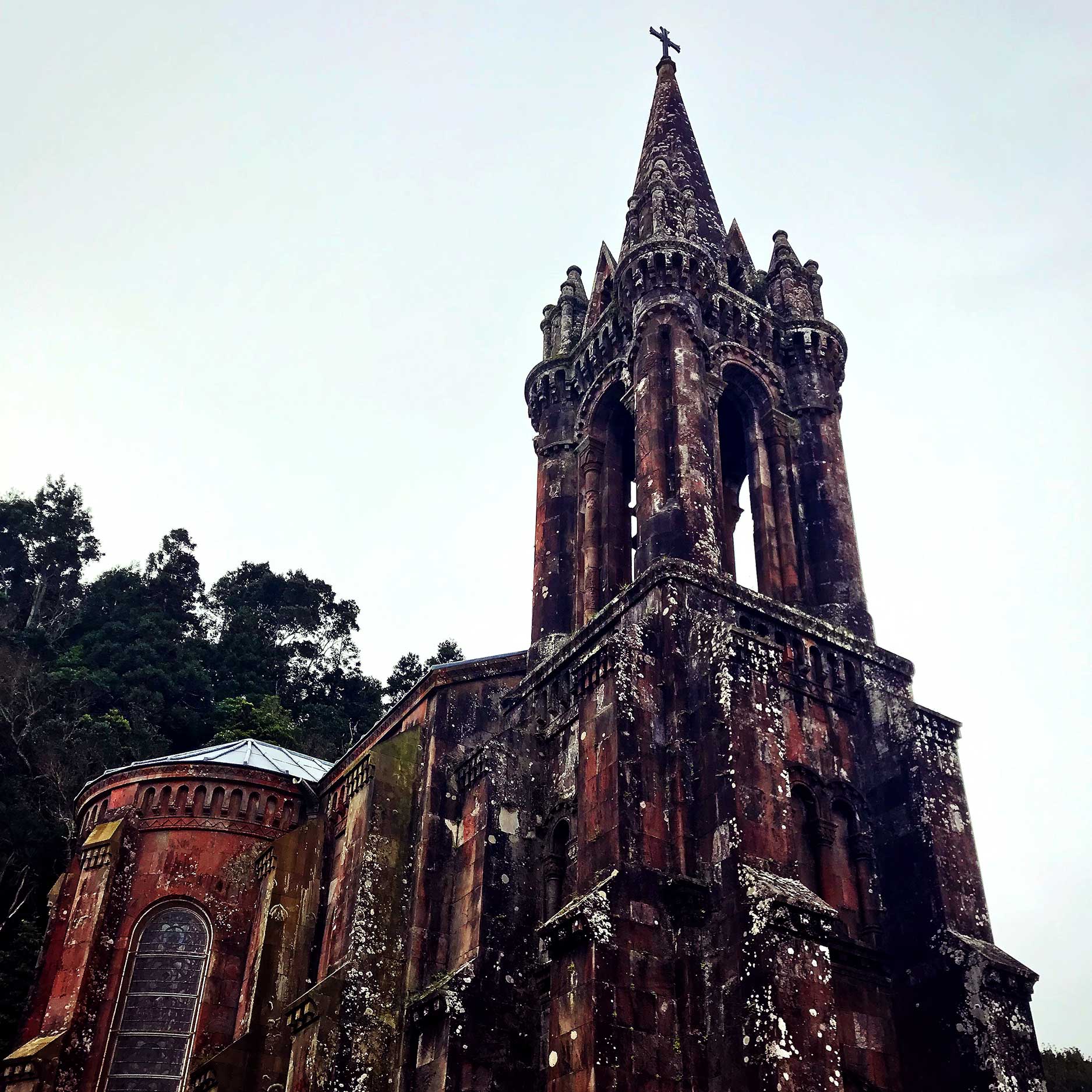 Chapel of Our Lady of Victories Church in Furnas, Sao Miguel
