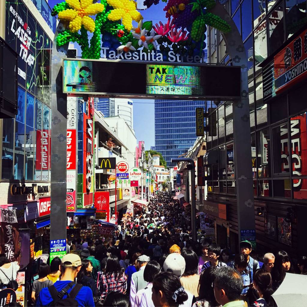 Takeshita Street in Tokyo
