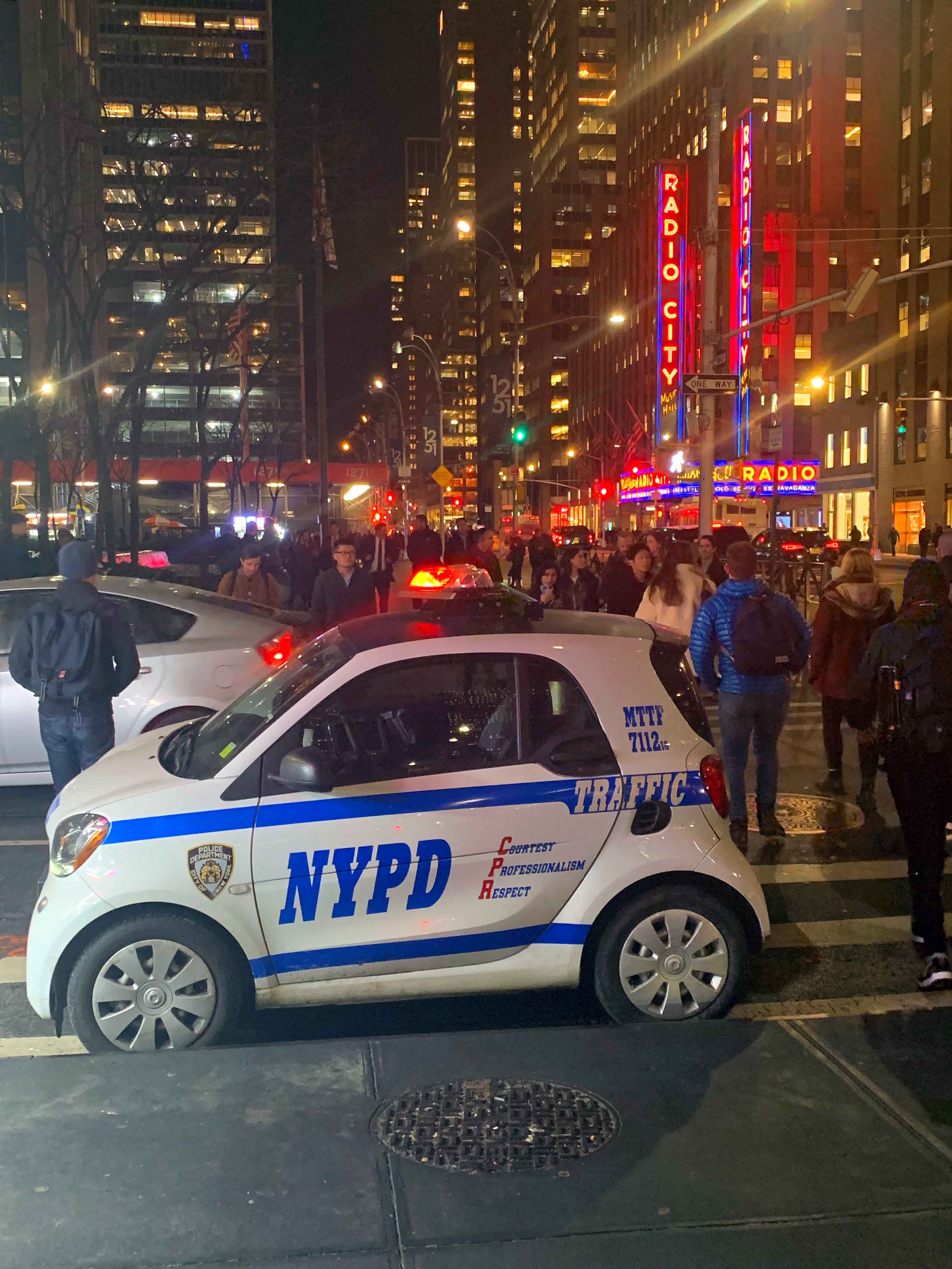 NYC police car