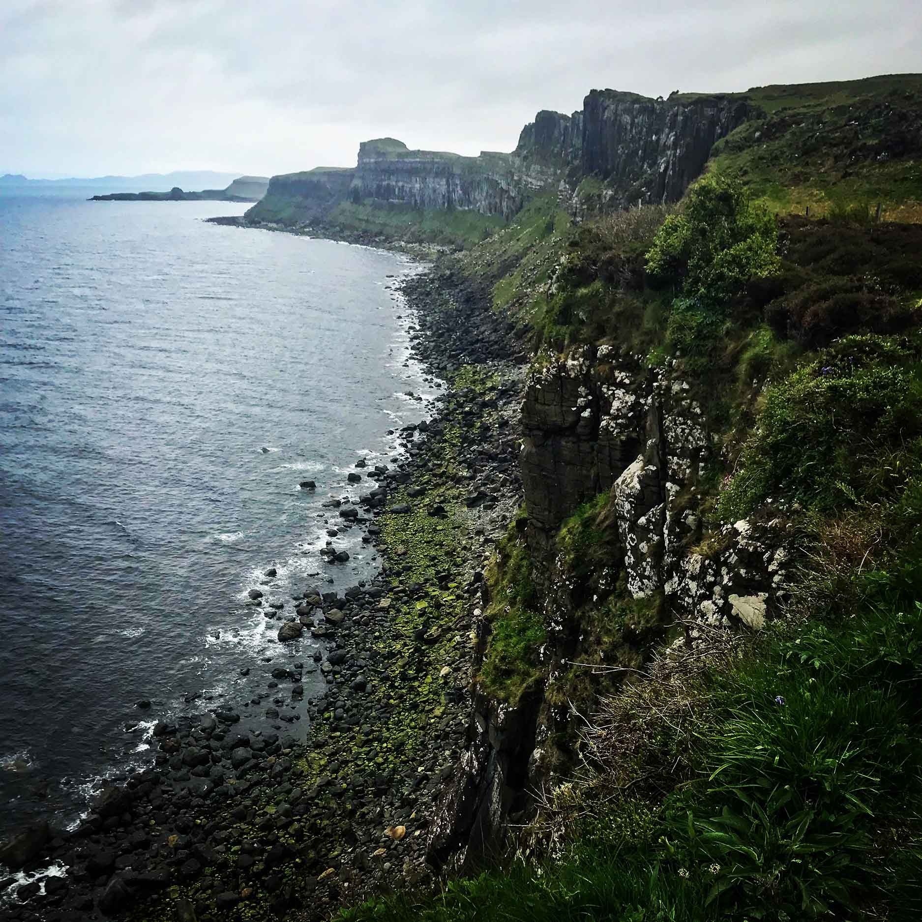kilt rock on the isle of skye scotland