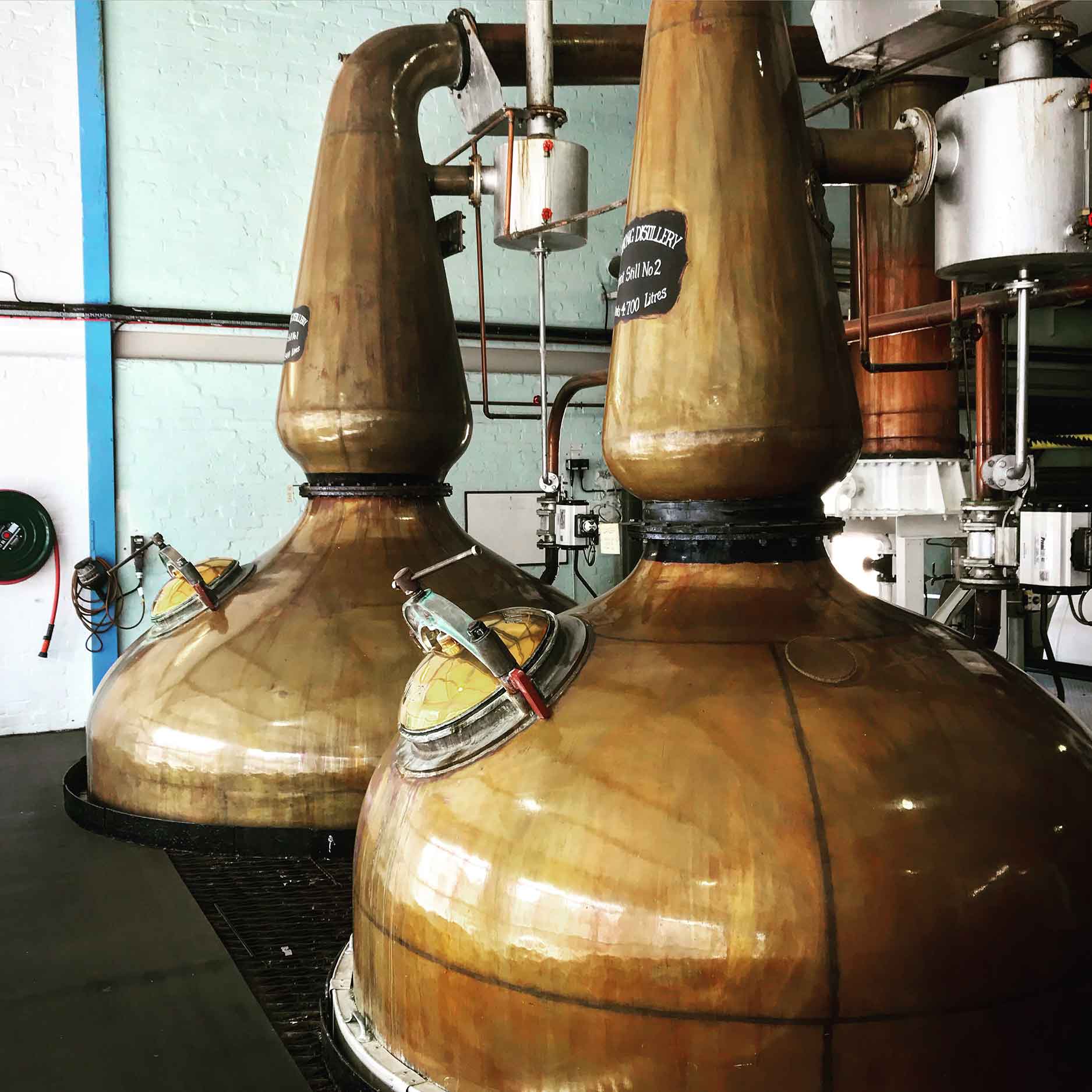 laphroaig stills in islay scotland