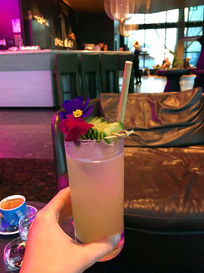 L&P Highball cocktail for Cocktails From Around the World