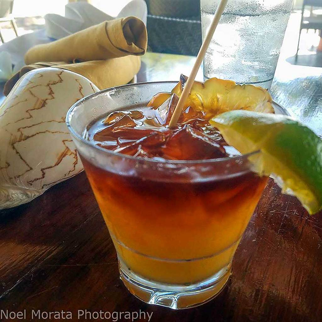 Mai Tai close-up for Cocktails From Around the World