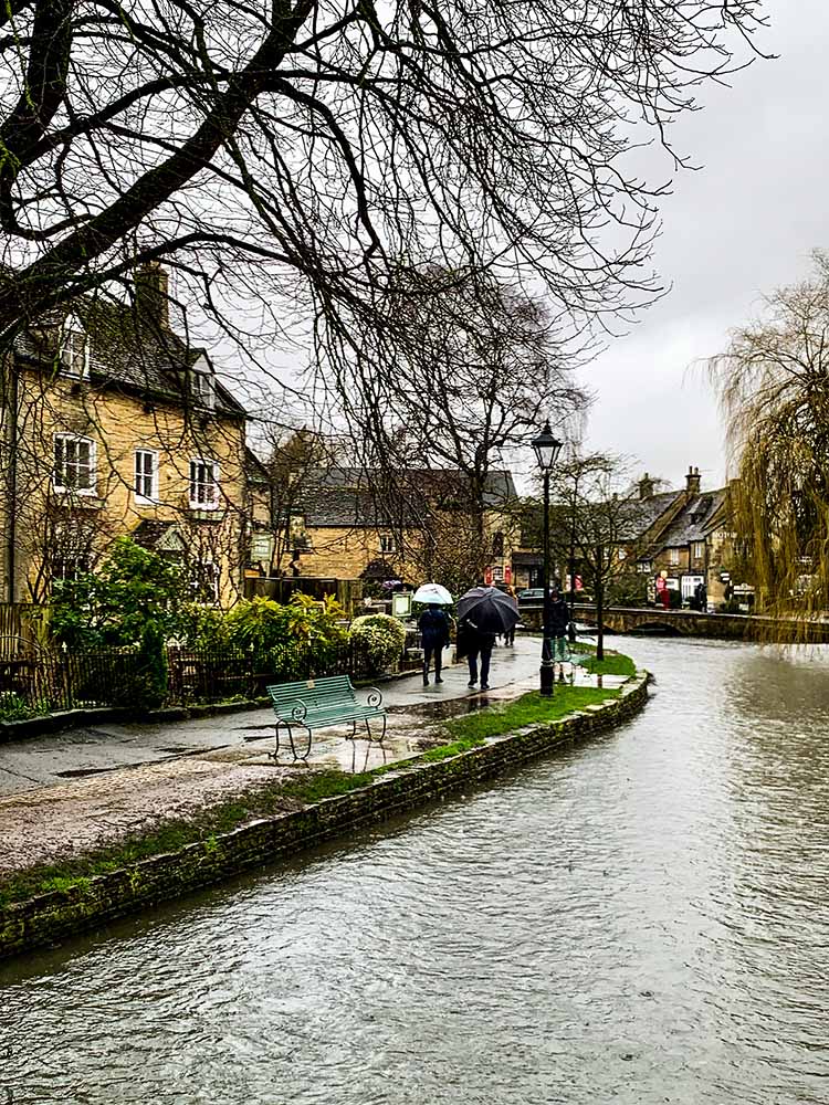 Bibury in the Cotswolds on our UK road trip
