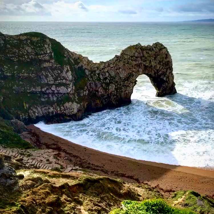 Durdle Door, best stop on our UK road trip