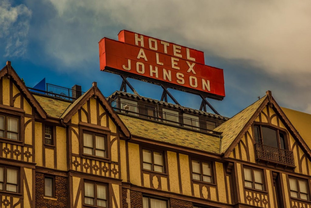 While doing all your things to do in South Dakota, have a spooky stay at the Hotel Alex Johnson.