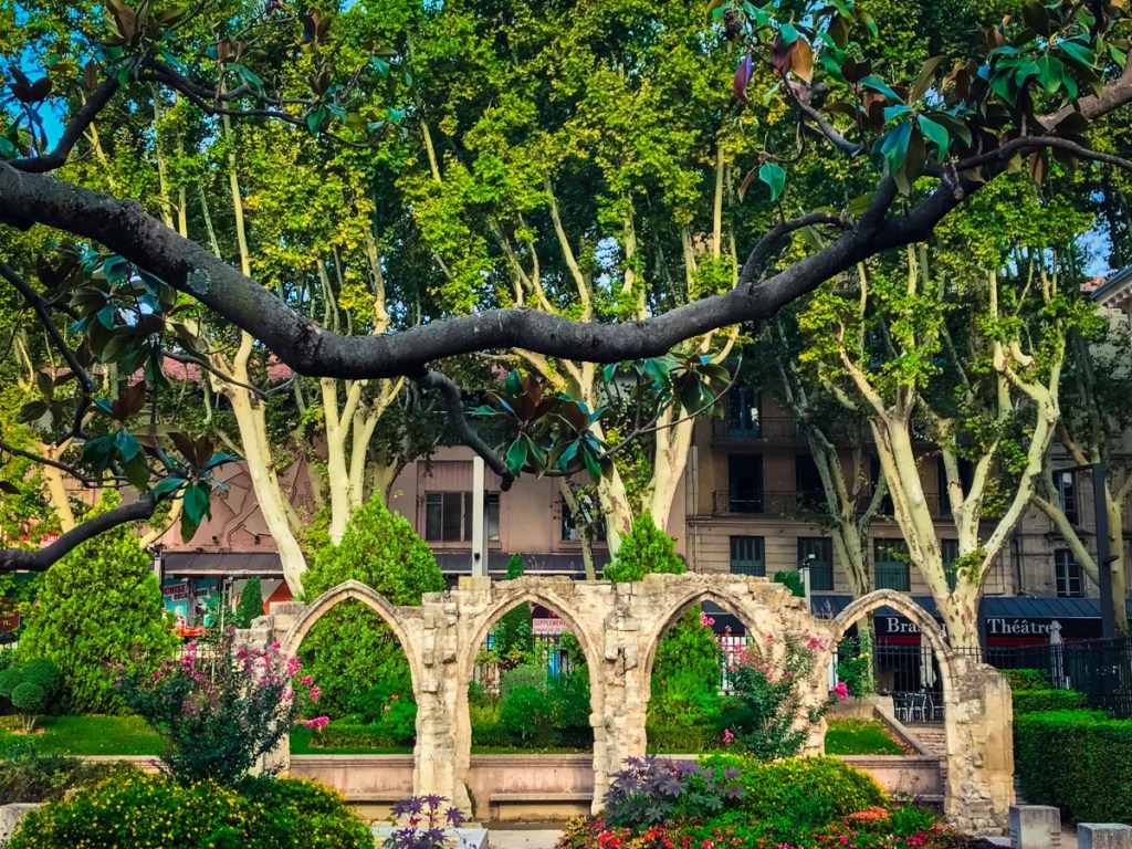 Arches in Avignon, France