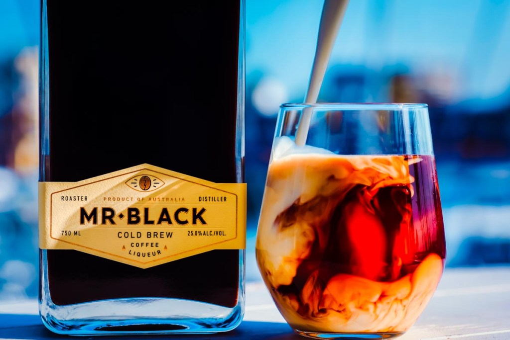 Eggnog White Russian cocktail