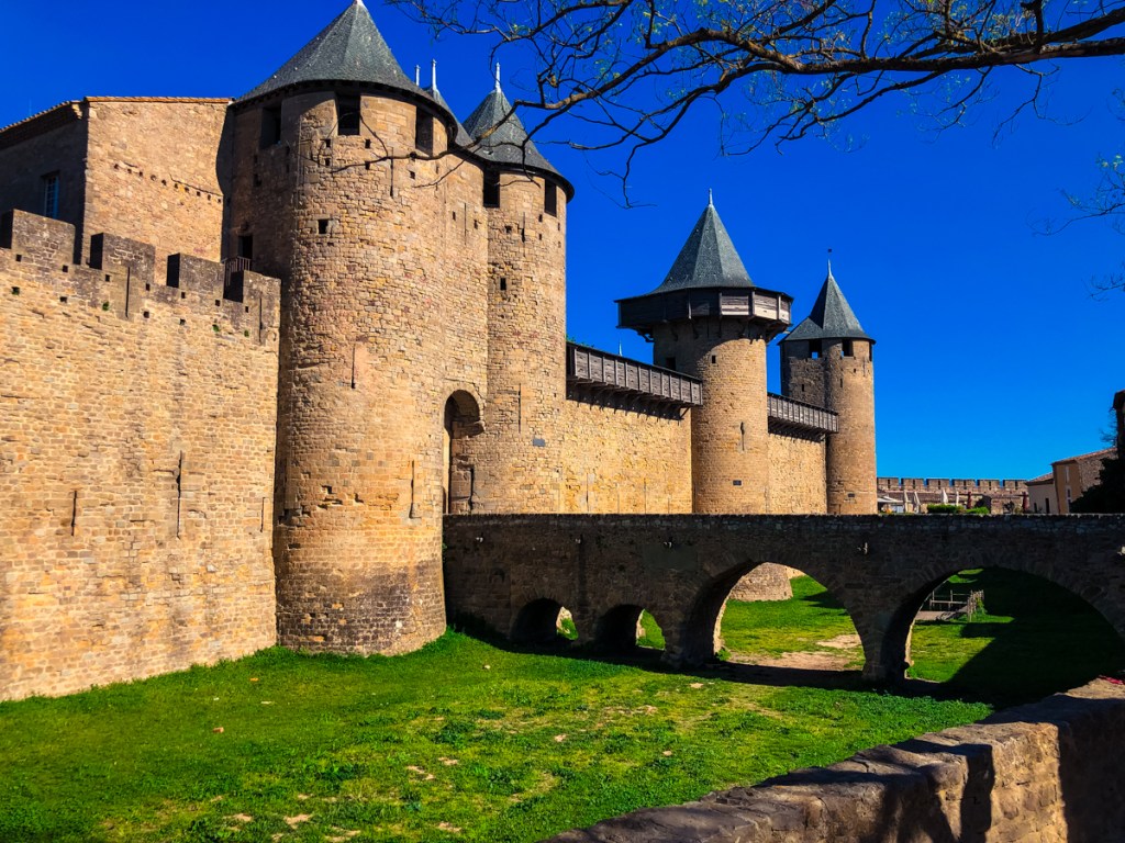 Castle in Carcassonne, France