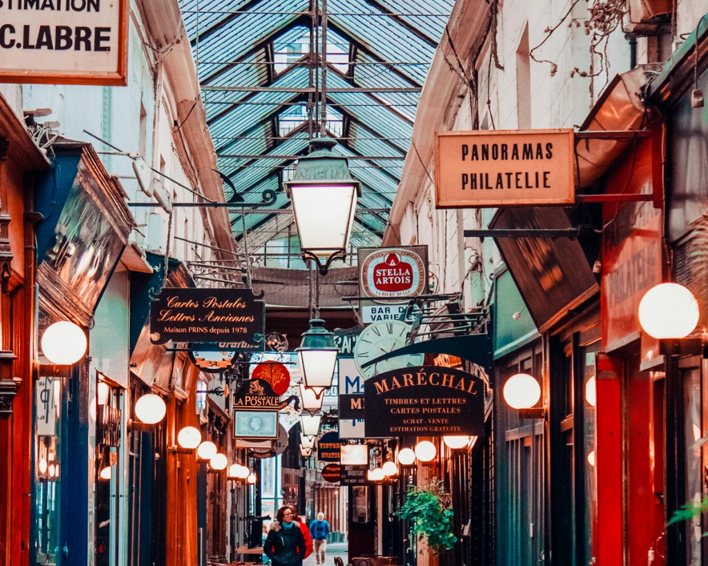 Passage des Panoramas, one of many unique things to do in Paris