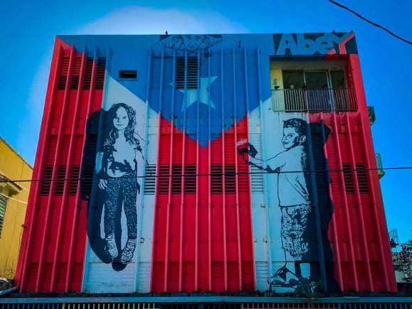 santurce street art depicting the children of puerto rico