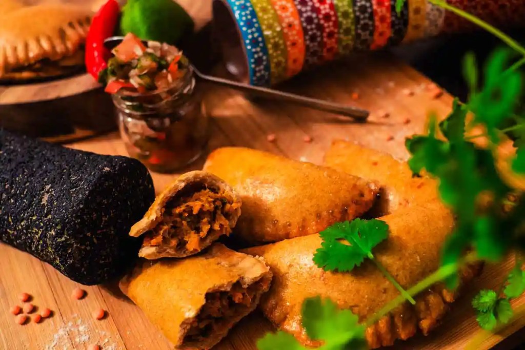 empanadas street food in barcelona