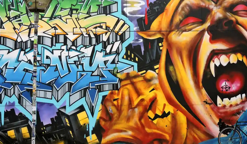 Freetown Christiania graffiti